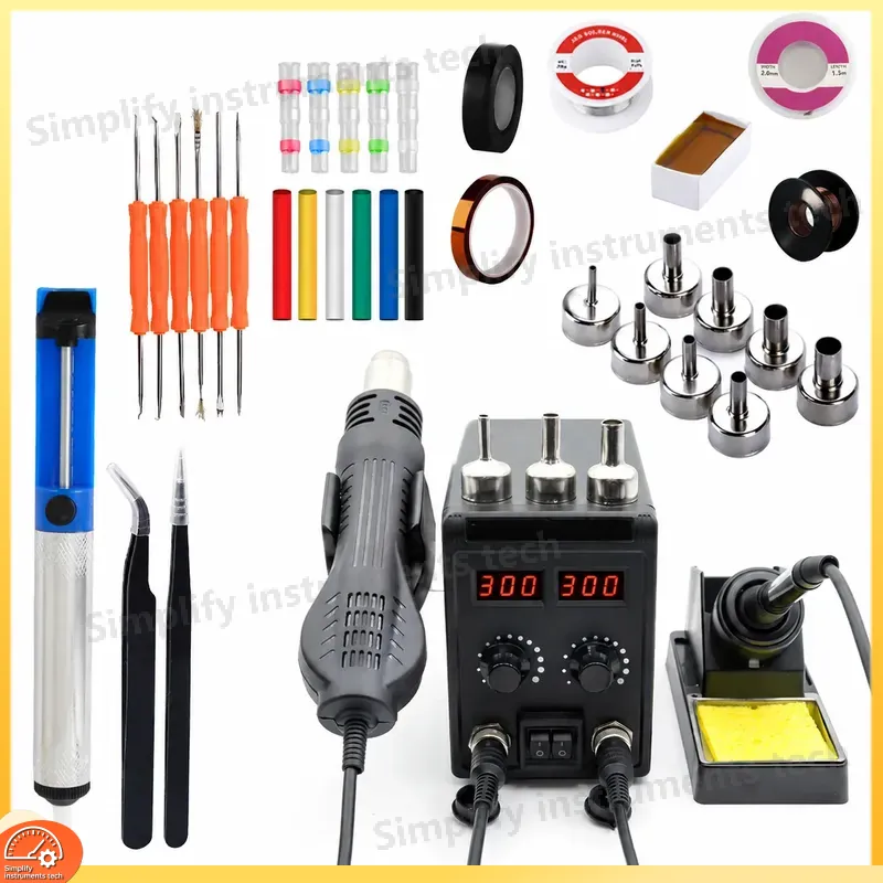 8586D Soldering Station 2 in 1 - 2 In 1 Soldering Rework Station 750W recension och pris