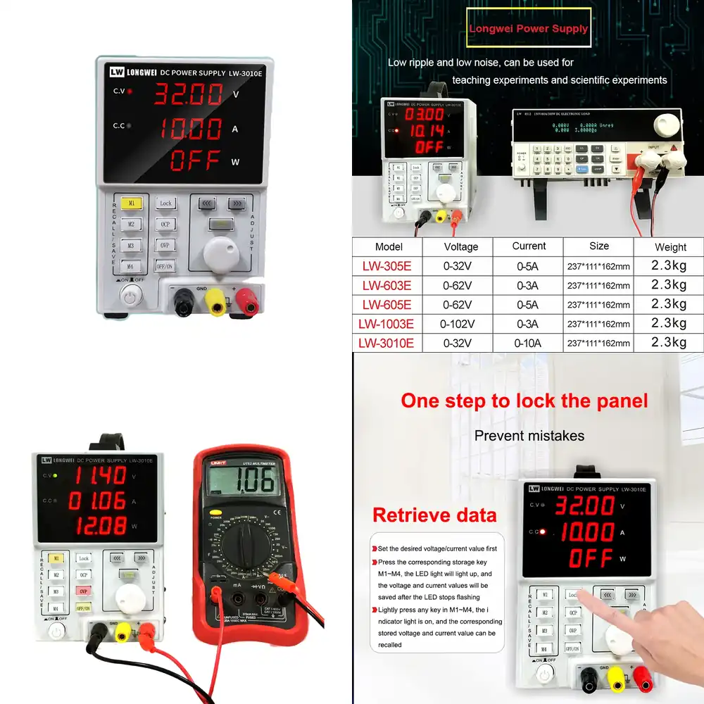 New Product 30v 10a Adjustable - High Precision Dc Power Supply 30V 10A recension och pris