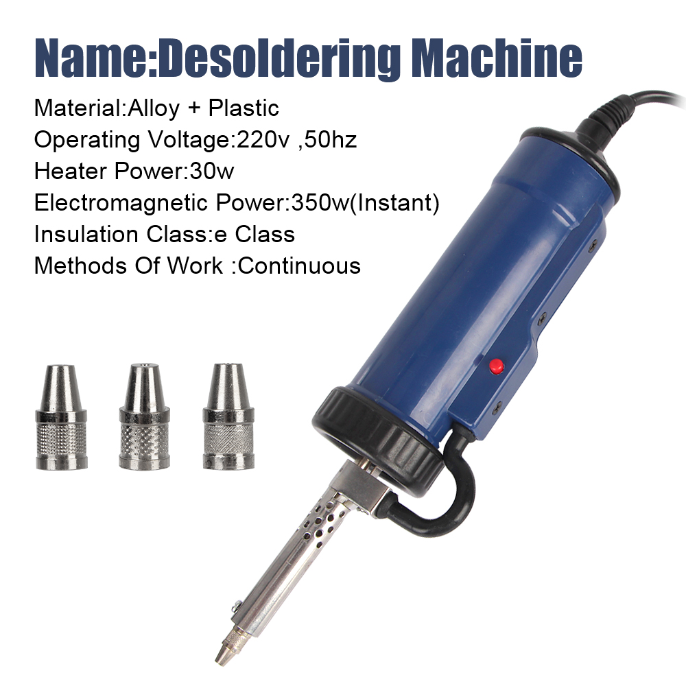 New Desoldering Machine Tin Su - Desoldering Pump Electric Vacuum Station recension och pris